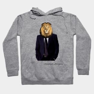 Lion In A Suit Hoodie